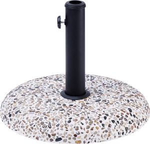 Beliani Cevo Accessoires Voor Parasols-wit-beton