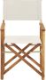 Beliani CINE Tuinstoel set van 2 Lichte houtkleur Polyester - Thumbnail 4