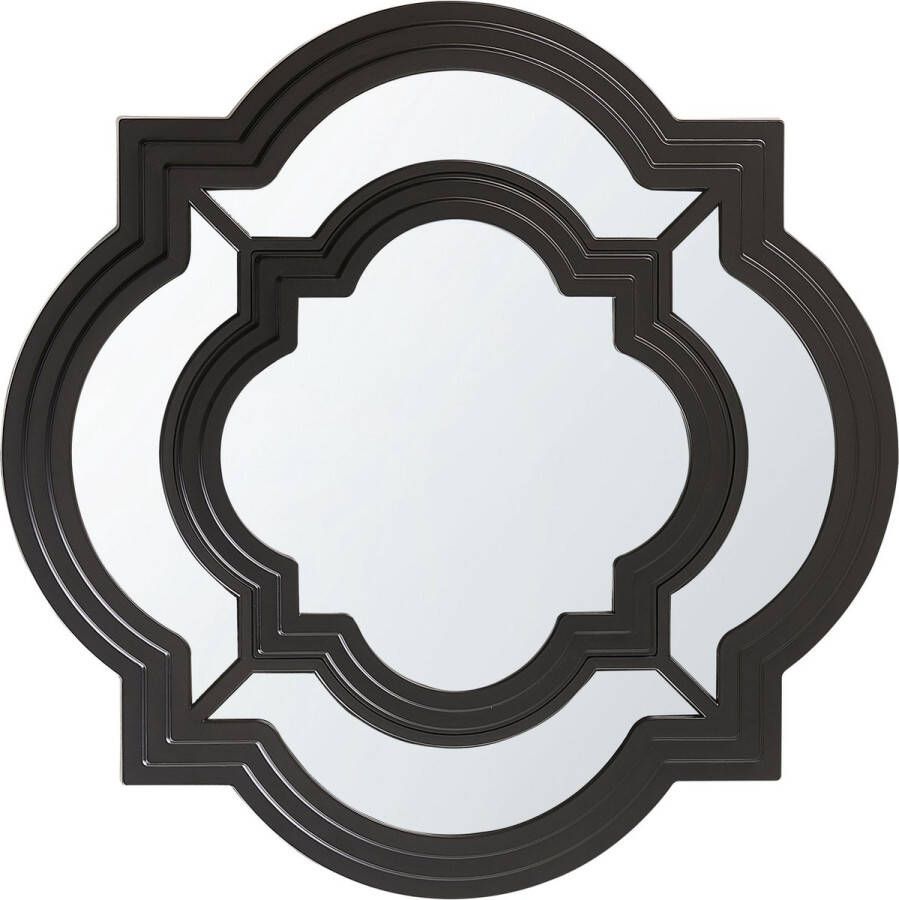 Beliani COBETA Decoratieve Spiegel-Zwart-Synthetisch materiaal