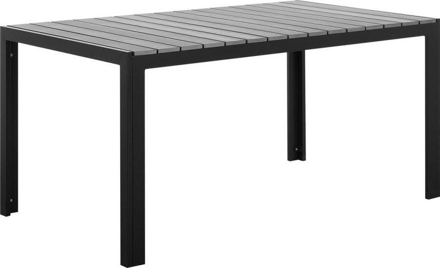 Beliani COMO Tuintafel Grijs Kunsthout