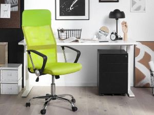 Beliani DESIGN Bureaustoel groen mesh
