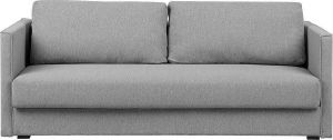 Beliani Eksjo Slaapbank-grijs-polyester