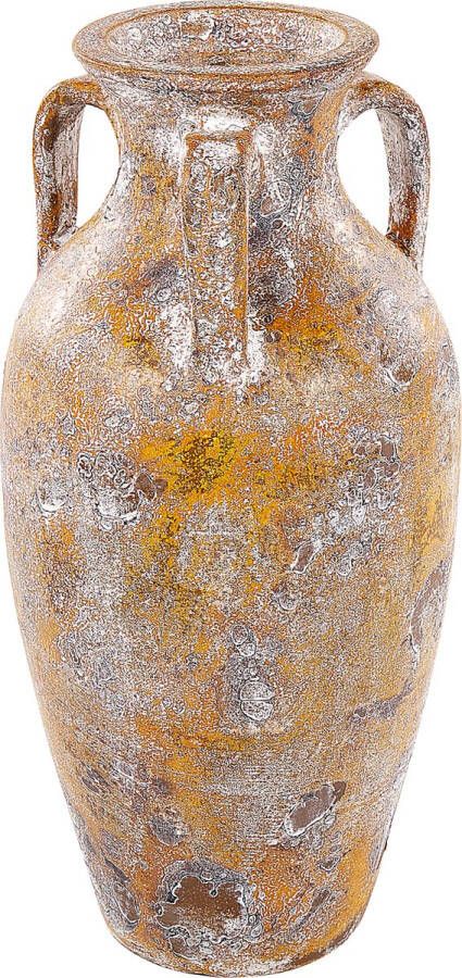 Beliani FERAJ Decoratieve vaas Multicolor Terracotta