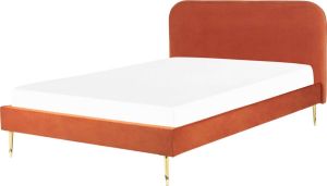Beliani Flayat Tweepersoonsbed-multicolor-fluweel