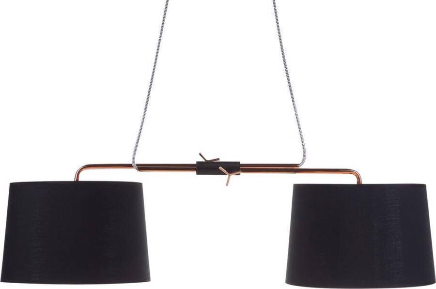 Beliani FUCINO Hanglamp-Zwart-Polyester