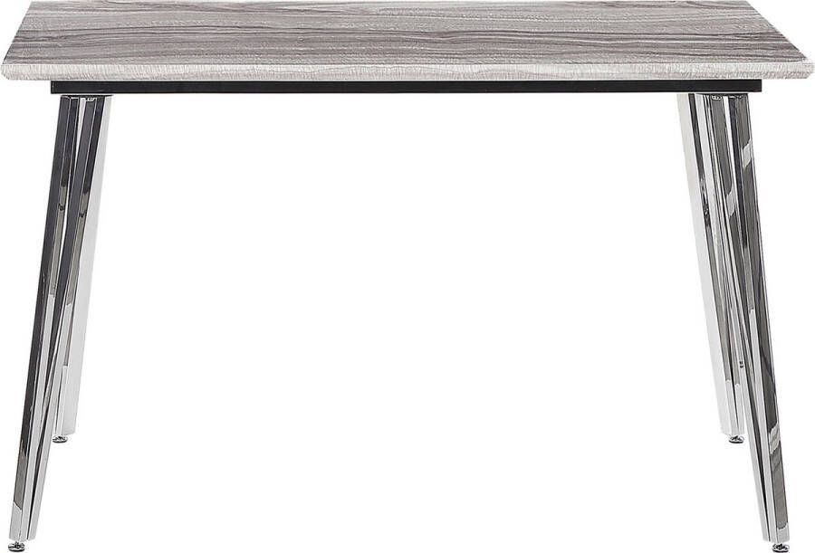 Beliani GREYTON Eettafel Wit 70 x 120 cm MDF