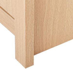 Beliani LANSIN Sideboard met 2 deuren lichte houtkleur