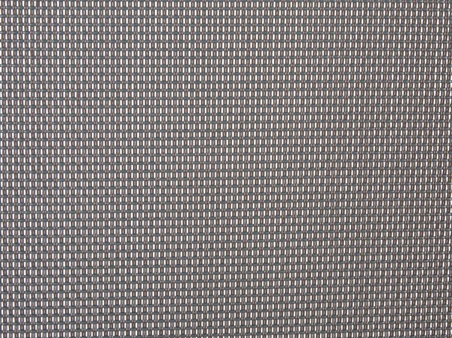 Beliani LOCRI II Strandstoel Grijs Wit Polyester