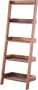 Beliani MOBILE TRIO Shelving Unit Donkere houtkleur MDF - Thumbnail 1