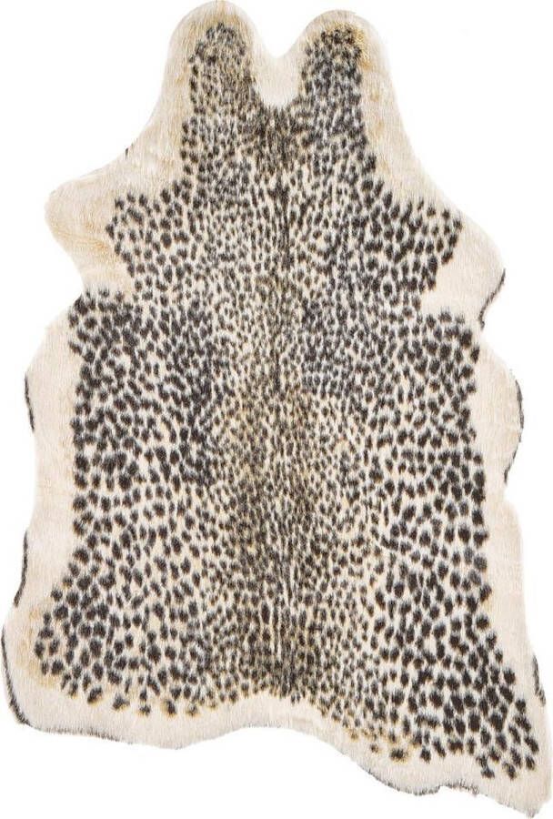 Beliani NAMBUNG Vloerkleed grijs polyester