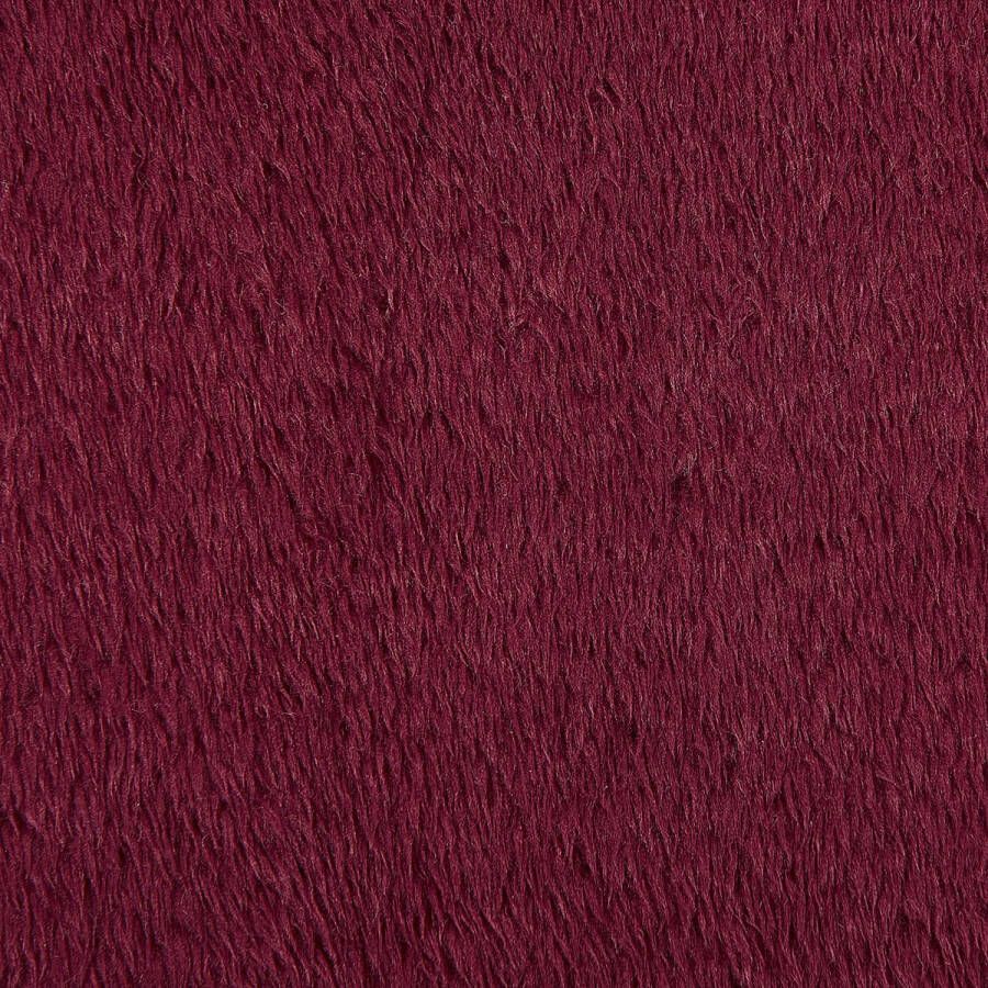 Beliani NAMDU Plaid Rood 125 x 150 cm Polyester