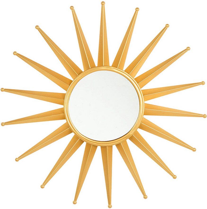 Beliani PERELLI Decoratieve Spiegel-Goud-IJzer