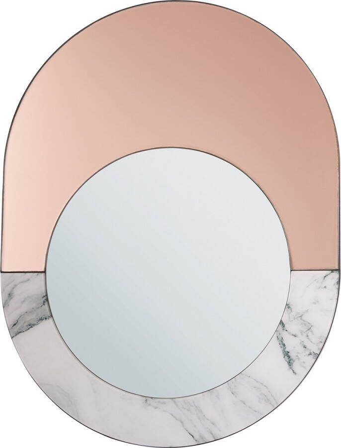 Beliani RETY Decoratieve Spiegel-Roségoud-MDF