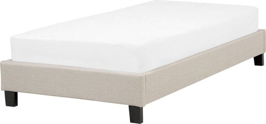 Beliani ROANNE Kinderbed Beige 90 x 200 cm Polyester
