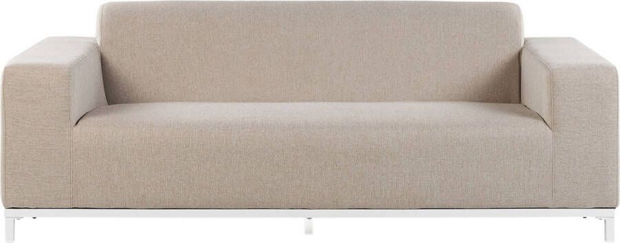 Beliani ROVIGO Tuinbank Beige Kunststof