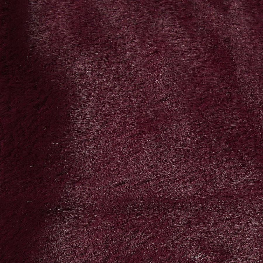 Beliani TANTAN Plaid Rood 150 x 200 cm Polyester