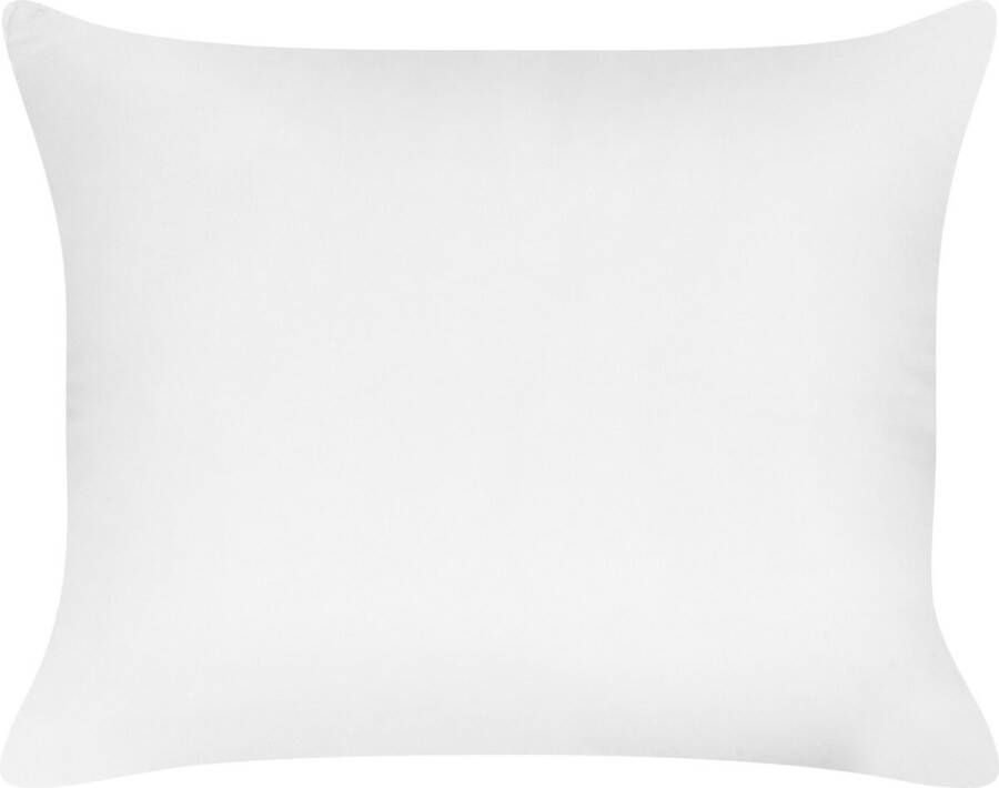 Beliani THIMPU Hoofdkussen laag Wit 50 x 60 cm Polyester