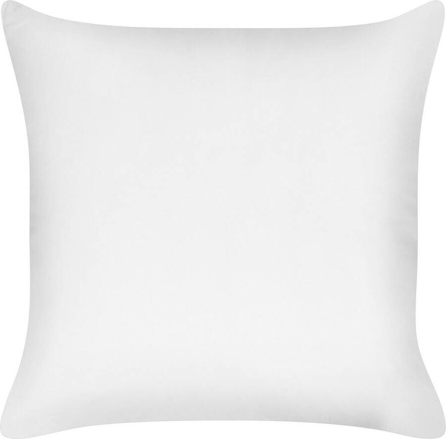 Beliani THIMPU Hoofdkussen laag Wit 80 x 80 cm Polyester