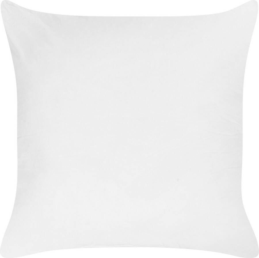 Beliani TRIGLAV Hoofdkussen hoog Wit 80 x 80 cm Polyester