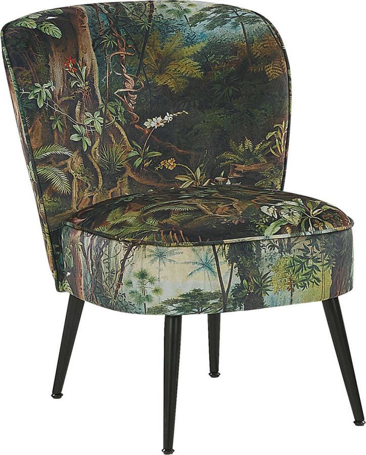 Beliani VOSS Fauteuil Groen Polyester