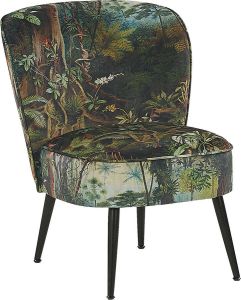 Beliani VOSS Fauteuil groen Kunststof