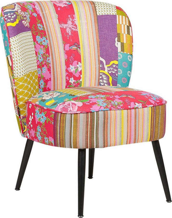 Beliani VOSS Fauteuil-Multicolor-Polyester