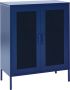 Beliani WAKATIPU Sideboard Marineblauw Staal - Thumbnail 1