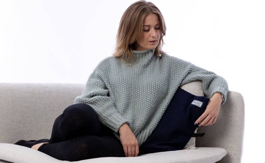 Belieff Cozy Elektrische Heating 2.0 Tot 50 Graden Warmtekussen Oplaadbaar Draadloos – Powerbank Multifunctioneel Upgrade aan een deken Blauw