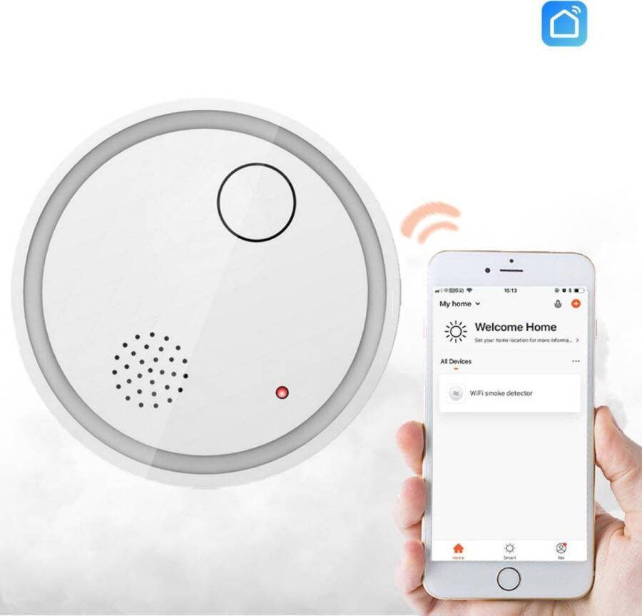 BELIFE Slimme Rookmelder WIFI Notificatie op je smartphone