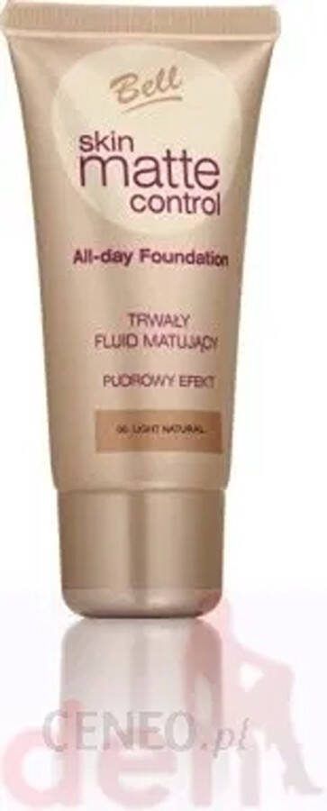 Bell skin matte control foundation 01 Beige