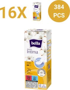 Bella Inlegkruisje Intima Large (24 stuks per pak) 16 Pak 100% katoen ademend Waarde pakket