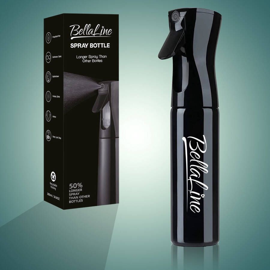 BellaLine Waterverstuiver Plantenspuit Spray Bottle Vernevelaar Haarspray – Sprayflacon misty sprayer – plantensproeier – drukspuit – kapper spuit – mist sprayer – waterspuit – haarspuit – sprayfles – mist sproeier – kapperspuit –haarfles