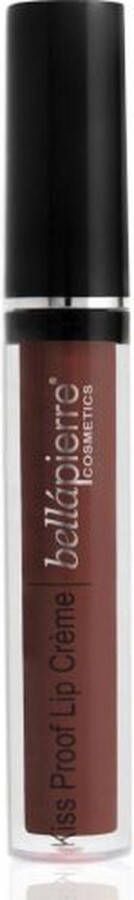 Bellapierre cosmetics Bellapierre Kiss proof lipcream Lipstick Lip verzorging Brown shell