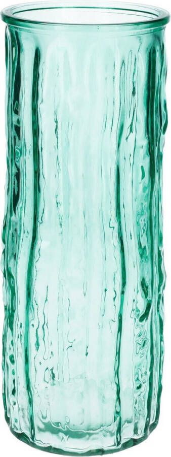 Bellatio Design Bloemenvaas helder transparant glas D10 x H25 cm Vazen