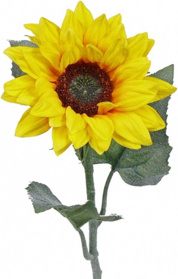 Bellatio Flowers & Plants Kunst zonnebloem 81 cm