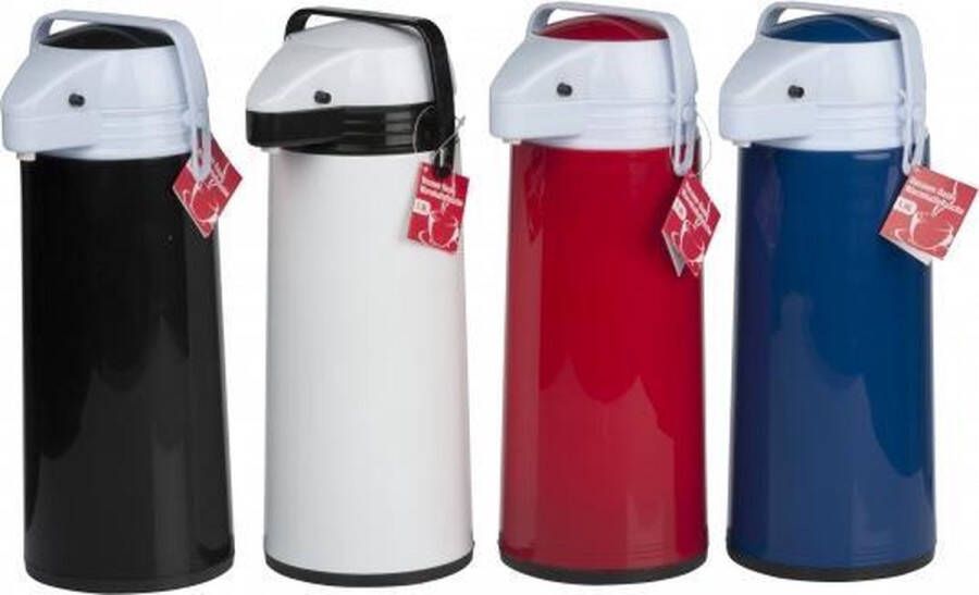 Bellatio Thermoskan 1 9 liter met pomp Zwart