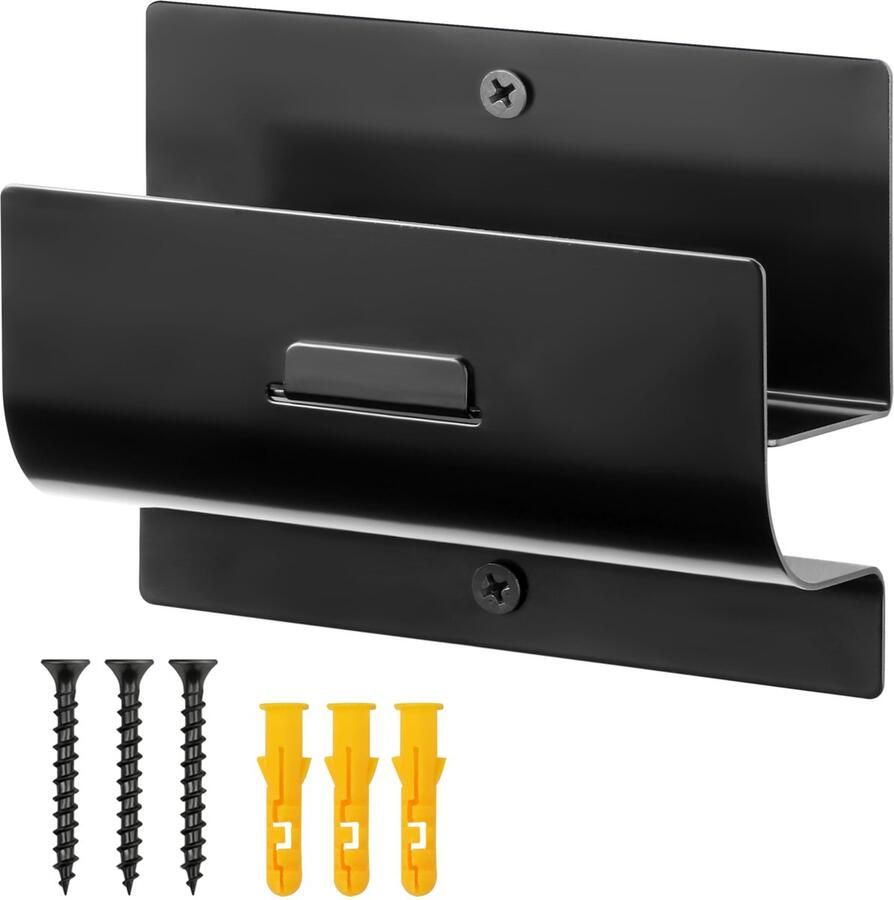 BELLE VOUS Zware Kwaliteit Muur Ladder Opslag Haak Muur Gemonteerde Hanger Organizer voor Schuur Garage Veelzijdige Gereedschap Houder voor Ladder Gereedschap Vouwstoelen en een Kruiwagen