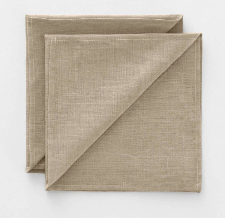 Belum Servetten Taupe 2 Stuks
