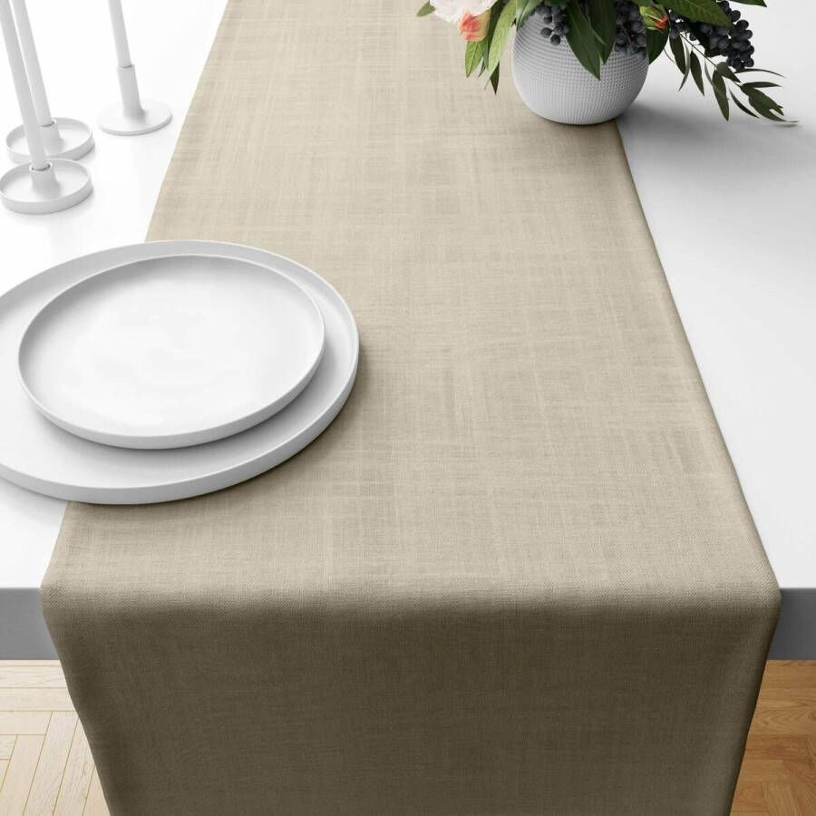 Belum Tafelloper Liso Beige 45 x 140 cm