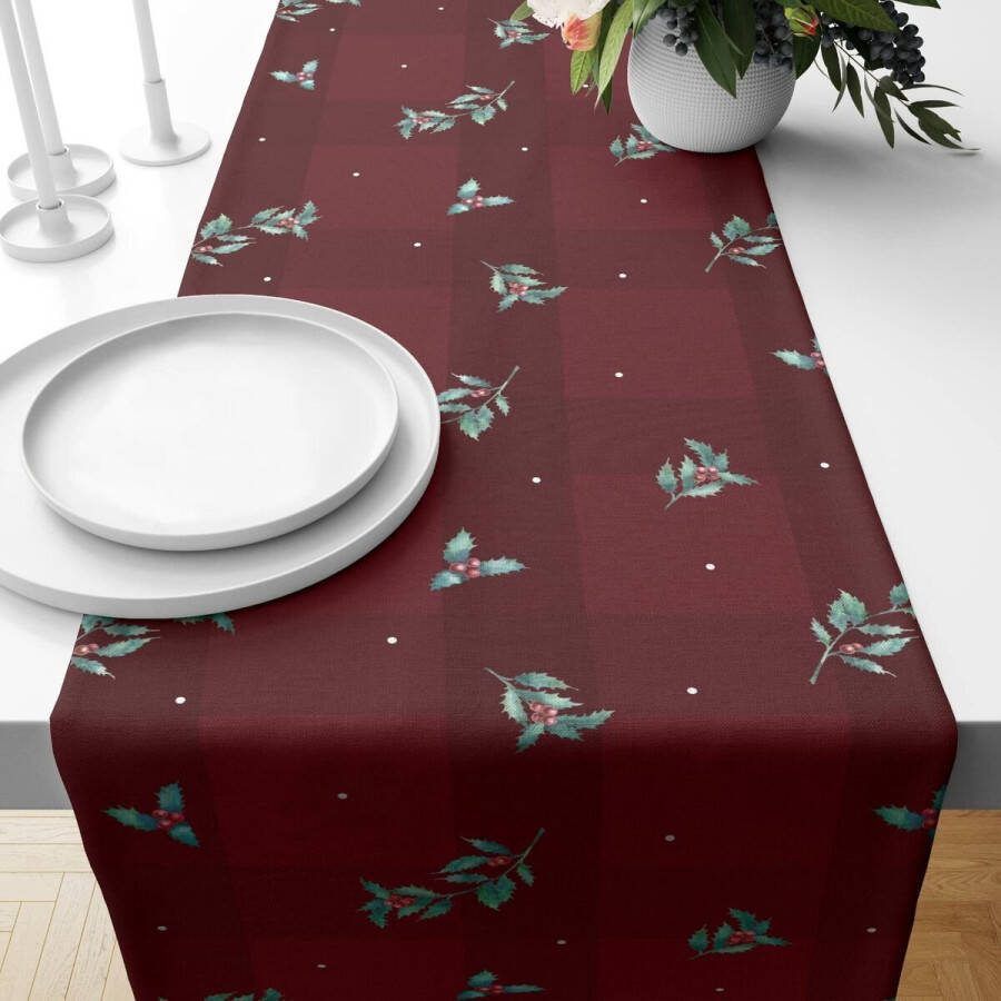 Belum Tafelloper terciopelo Red Christmas 1 Multicolour 50 x 145 cm Kerstmis