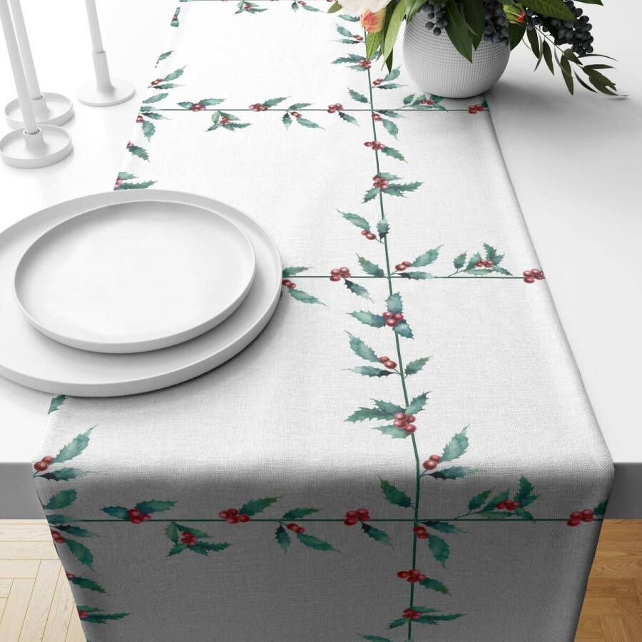 Belum Tafelloper terciopelo White Christmas 1 Multicolour 50 x 145 cm Kerstmis