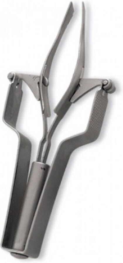 Belux Surgical Instruments Automatisch pincet spiegelafwerking STD Epileerpincet 10 cm 4 mm [Tweezer]