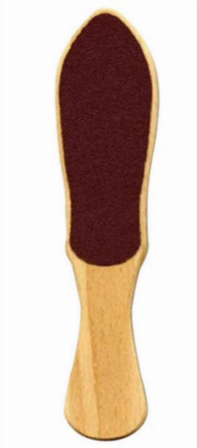 Belux Surgical Instruments Voetvijl Eelt Voetvijl van premium hout grof en fijn eeltvijl eeltverwijderaar eeltrasp vijl voor voetverzorging rubberhout. 27 cm voor de voetverzorging- Koop 1 krijg 1 gratis -Promotie