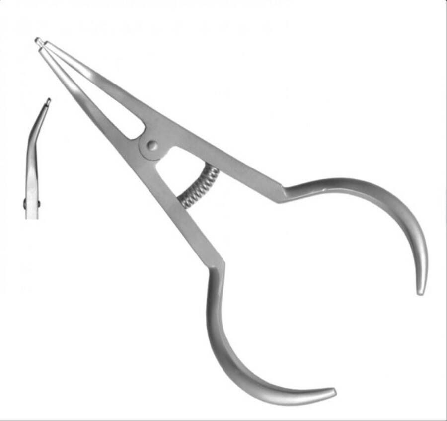 Belux Surgical Ins Belux Surigical Instruments Orthodontische Elastische Afscheiders Cirkel Plaatsing Tang Tandheelkundige Separator
