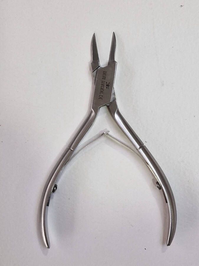 Belux Surgical Instruments Professionele Nagelknipper Hoektang voor (Harde) Ingegroeide Nagelhoeken 11.50 cm