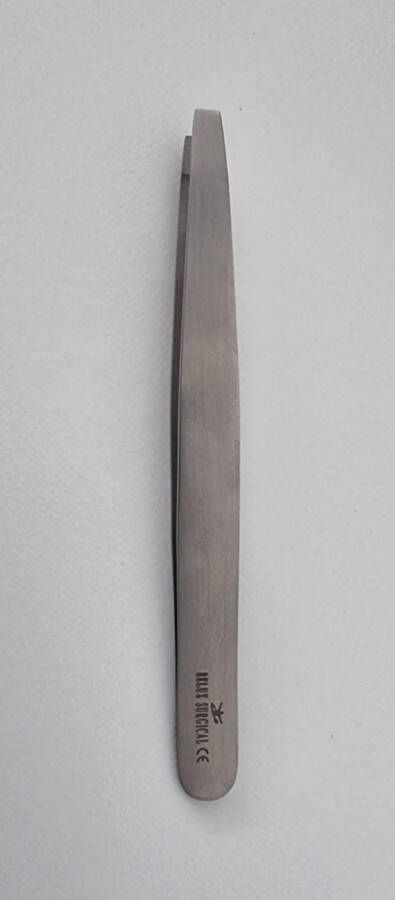 Belux surgical insturments Belux surgical instruments tweezers- stainless steel- pincet- gebogen- 9 cm- RVS