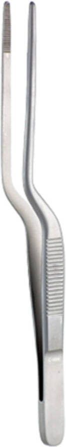 Belux Surgical Lucae anatomische pincet bajonet shape 14cm rvs Met Kleurcodering
