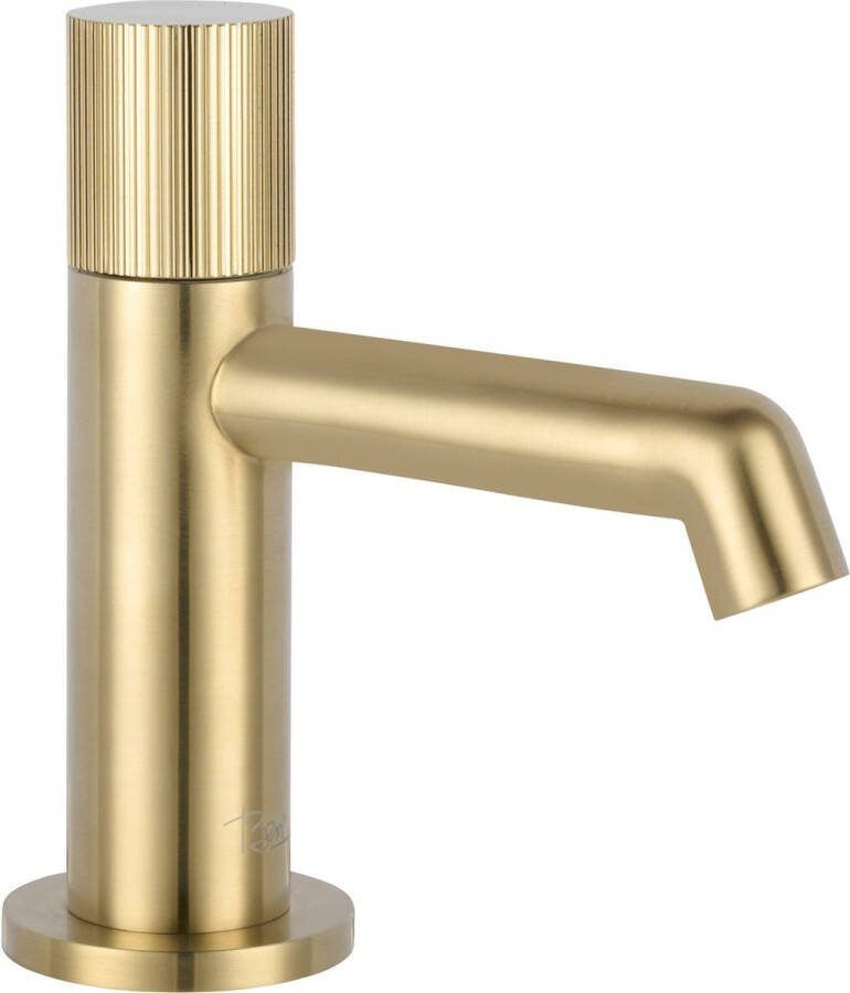 Ben Engraved Line Fonteinkraan 13.20 cm Messing Toiletkraan Koudwaterkraan WC Kraan