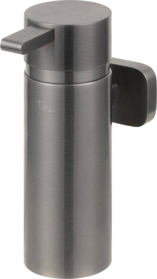 Ben Mykanto Zeepdispenser 5 8x10 4x16 2 cm Geborsteld Zwart