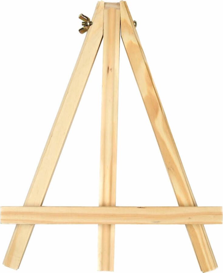 Ben Tools Houten schildersezel voor op tafel 24 cm Hobby schilderbenodigdheden Schildermateriaal Tafelmodel schilder ezels